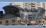 Roof system of administrative building in Kiev (metallic framework design)