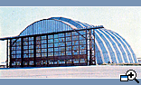 Hangar in airport Donetsk